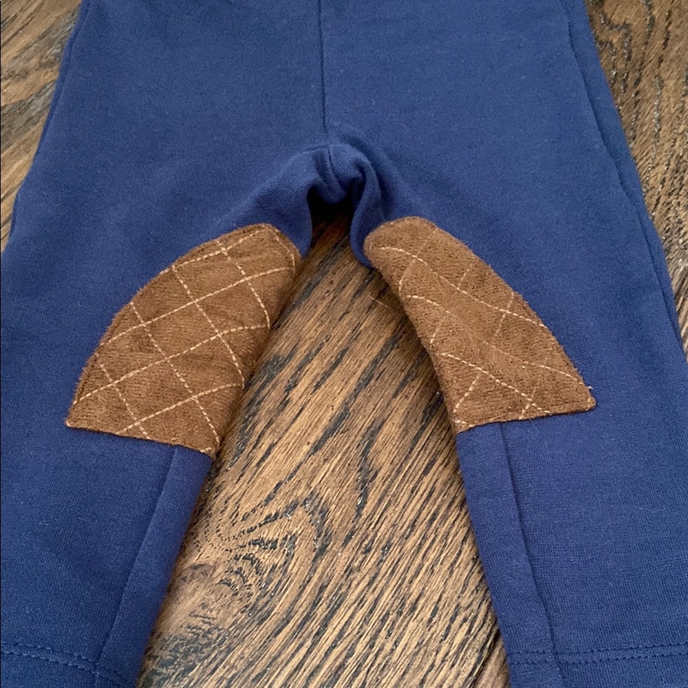 Janie & Jack Navy Riding Pants - Picture 3 of 3